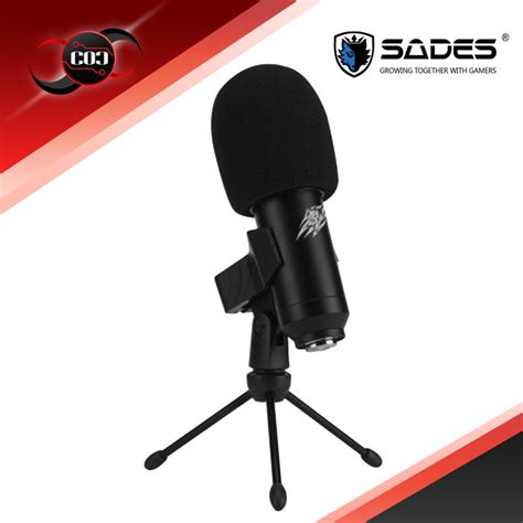 Jual Sades Orpheus Condenser Gaming Microphone Jakarta Pusat Coc