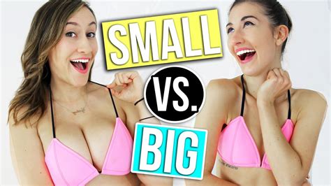 Big Boobs VS Small Boobs In The SUMMER Feat MAYBABY Lyndsay Rae