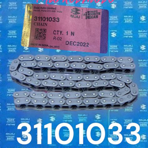 CAM TIMING CHAIN Kawasaki Bajaj CT100 Genuine 31101033 Lazada PH