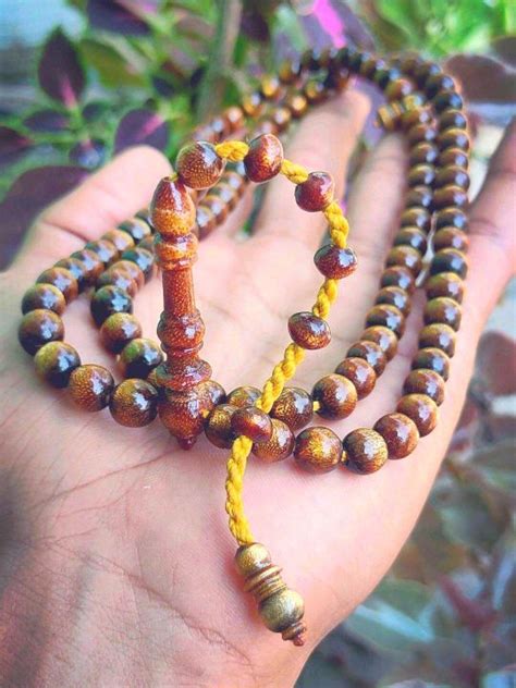 TASBIH AKAR BAHAR EMAS SERAT ORIGINAL Lazada Indonesia