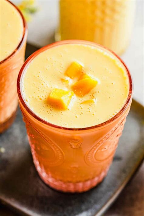 Easy Mango Lassi Table For Two