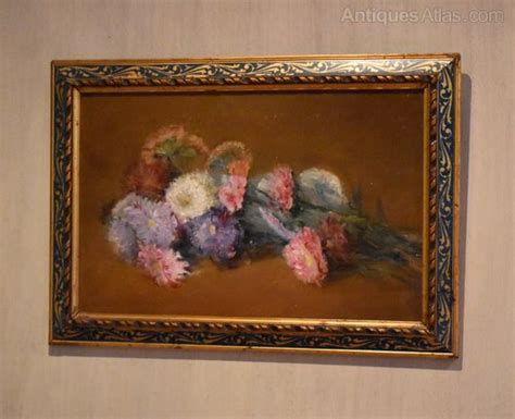 Antiques Atlas French Still Life Oil Painting Of Flowers