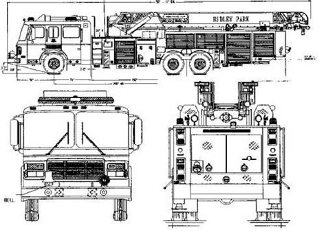 Blueprints Trucks Trucks Fire Truck Fire Trucks Fire Truck