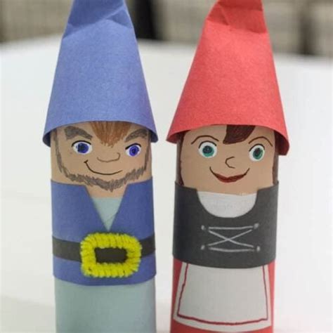 Cardboard Tube Gnomes A Fun Craft From Sherlock Gnomes