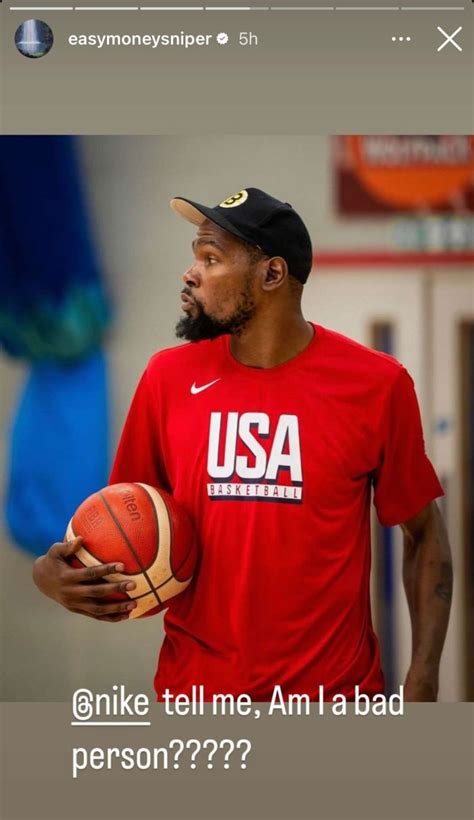 Kevin Durant Calls Out Nike For Not Featuring Him In Latest Olympics Ad