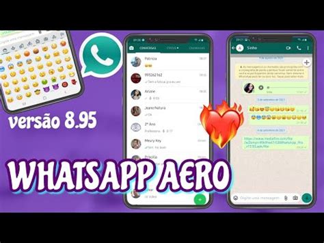 WHATSAPP AERO ATUALIZADO VÁRIAS FUNÇÕES E ACELERADO DE ÁUDIO