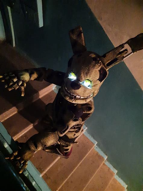 Fnaf Springtrap Costume FNAF Cosplay Five Nights At | Etsy