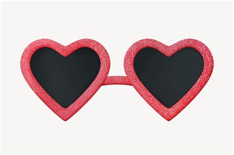 Heart Sunglasses Clip Art Accessory Free Photo Illustration Rawpixel