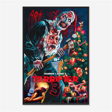 Terrifier 3 Movie Poster Terrifier 3 2024 Poster For T Citiesbox