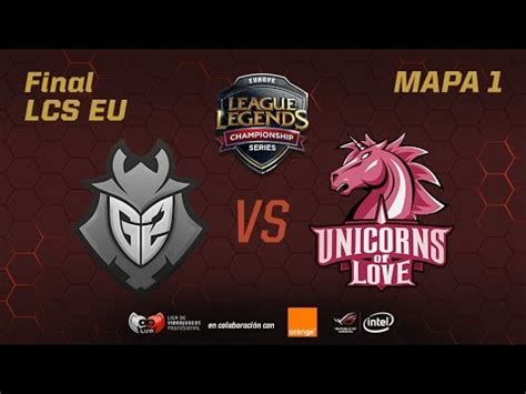 UNICORNS OF LOVE VS G2 FinalSpringLCS Playoffs LCS EU Mapa 1