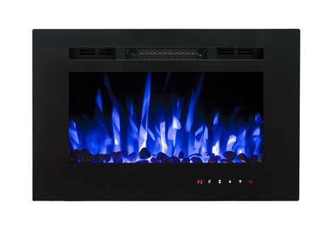 2024 NEW PREMIUM PRODUCT TruFlame 26inch Inset Black Wall Mounted ...