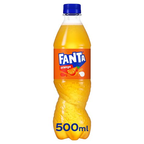 Fanta Orange 500ml Orange And Fruit Flavoured Iceland Foods