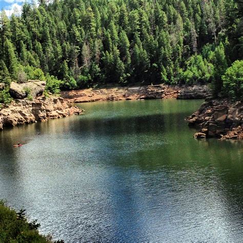 Blue Ridge Reservoir Arizona Kayaking Arizona Camping Blue Ridge