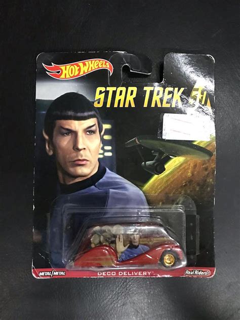 Hotwheels Hot Wheels Star Trek 星空奇遇記 冼樸 Deco Delivery 車仔 全新 盒舊 興趣及遊戲 玩具 遊戲類 Carousell