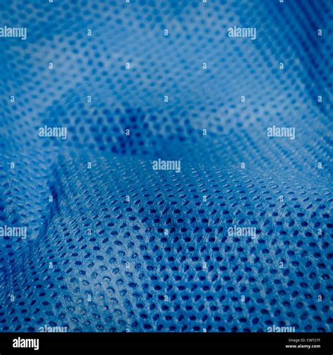 Blue Nonwoven Fabric Cloth Texture Background Stock Photo Alamy