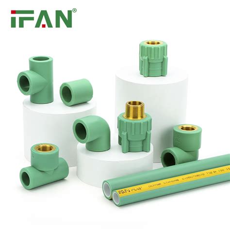 Ifanplus PPR PVC Pex CPVC HDPE Pipe Fitting Plumbing Materials PPR