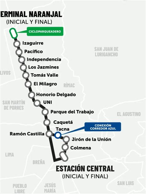 Metropolitano 2024 Horarios Mapas Y Paraderos De Las Rutas A B C Y Expresos Infobae