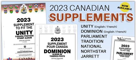 Canada 2023 CSW Stamp Supplements available - Canadian Stamp News