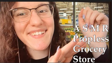 Asmr Propless Grocery Store Rp Youtube