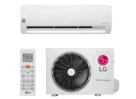 Ar Condicionado Split Hi Wall LG Dual Inverter Voice 24000 BTUs Quente