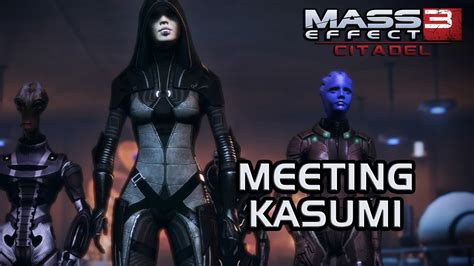 Mass Effect 3 Citadel Dlc Meeting Kasumi Youtube