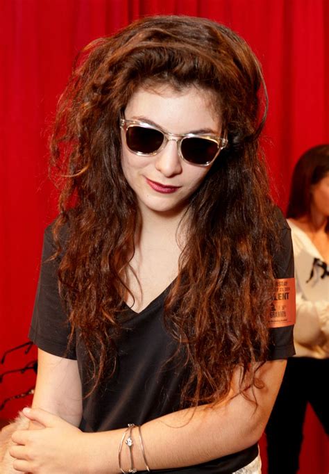 Chart Topping Sensation Lorde Wears Carrera 6000 At This Years Grammys