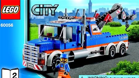 LEGO City Great Vehicles 60056 Tow Truck Instructions Book DIY 2 YouTube