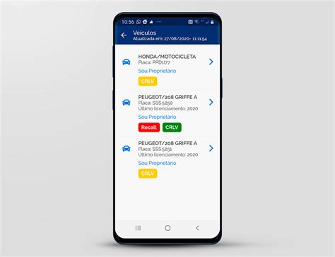 Carteira Digital De Tr Nsito Atualizar O Documento Do Ve Culo