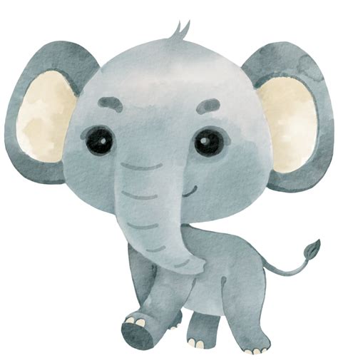 Woodland Adorable Animal Watercolor 13183736 Png