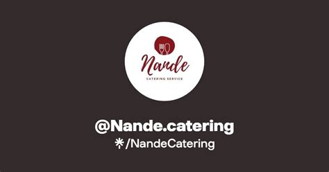 Nande Catering Instagram Linktree