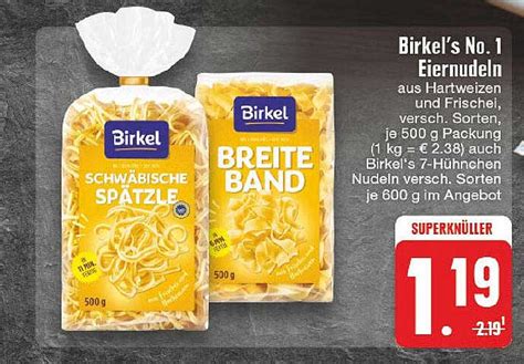 Birkel S No Eiernudeln Angebot Bei Edeka Prospekte De