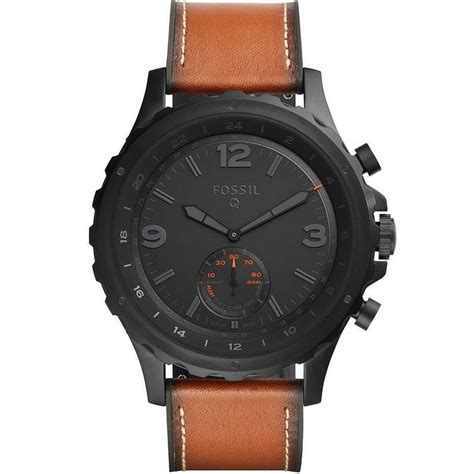 Fossil Q Nate Hybrid Smartwatch Mens Watch Ftw1114 Crivelli Shopping