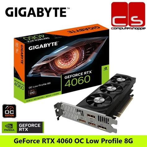 Gigabyte Geforce Rtx 4060 Oc Low Profile 8gb Gddr6 Lazada