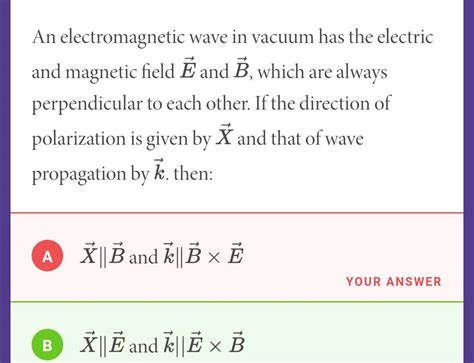 An Electromagnetic Wave In Vacuum Has The Electric And Magnetic Field