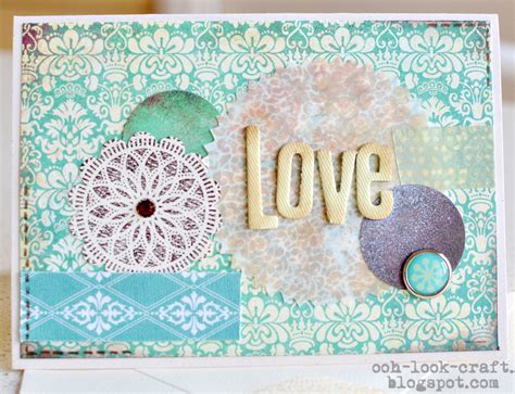 Ooh Look Craft Wedding Card Love