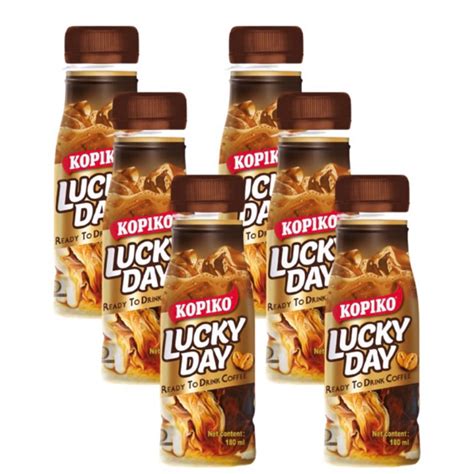 Kopiko Lucky Day a Strong and Creamy Coffee | Shopee Philippines