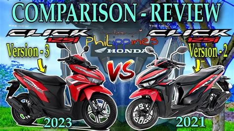 Honda Click I V Vs Click V V Comparison Review Alamin