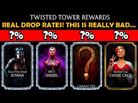 MK Mobile REAL Drop Rates For Twisted Tower Battle 200 This Is A SCAM