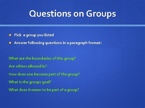 Groups And Formal Organizations 1 Primary Secondary Groups