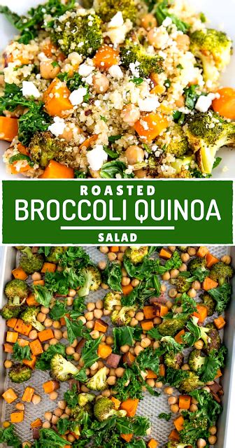 Roasted Broccoli Quinoa Salad