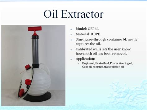 Oil Extractors, 6L and 9L, engines, automobile, boat, yacht, outboard ...