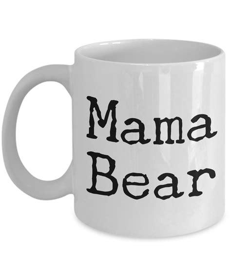 Mama Bear Mug 11 Oz Ceramic Coffee Cup For Mom Mothers Day T Ebay