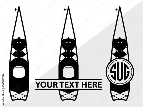 Kayak Monogram Kayak Silhouette Kayak SVG Canoe Svg Kayaker Svg