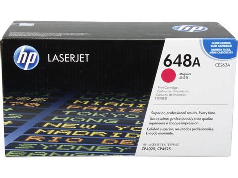 Hp 648a Magenta Laserjet Toner Cartridge Ce263a