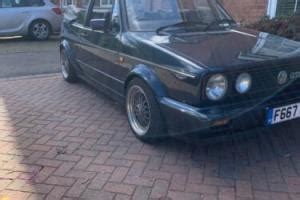 Vw Golf Mk1 Gti Cabriolet Immaculate Clipper