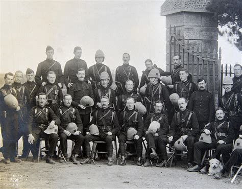 Officers Of The Rifle Brigade The British Army During The Boer War