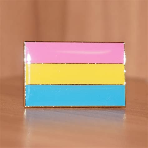 Pansexual Pride Small Enamel Pin Pridepoint