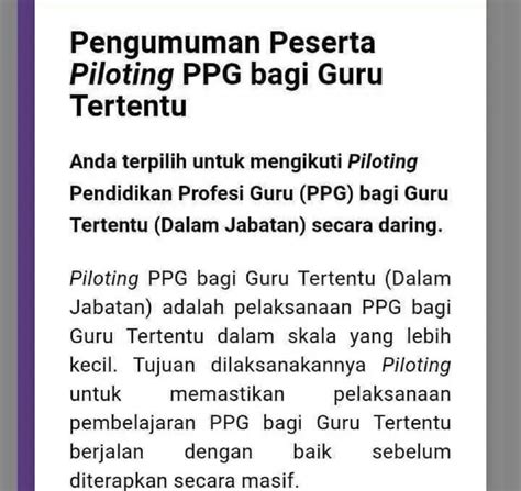 Selamat Ribu Guru Terpanggil Piloting Ppg Daljab Tahap Agustus