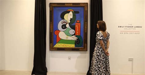 Tabloul Femme A La Montre De Pablo Picasso V Ndut La Licita Ie