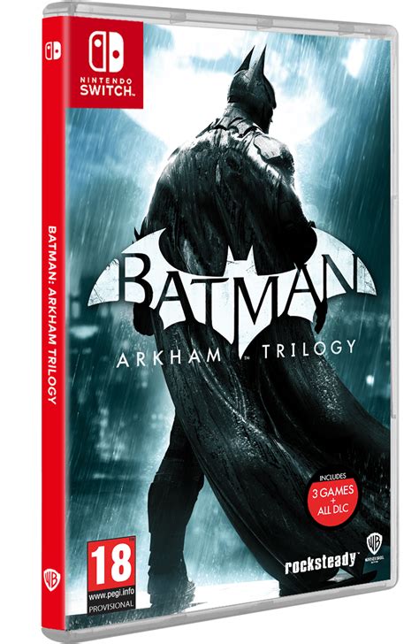 Batman Arkham Trilogy Nintendo Switch Nintendo Switch Game Free